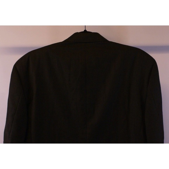 Hart Schaffner Marx Blazer Men 40L Black Long Sleeve Single Breasted Notch Lapel - Picture 3 of 10